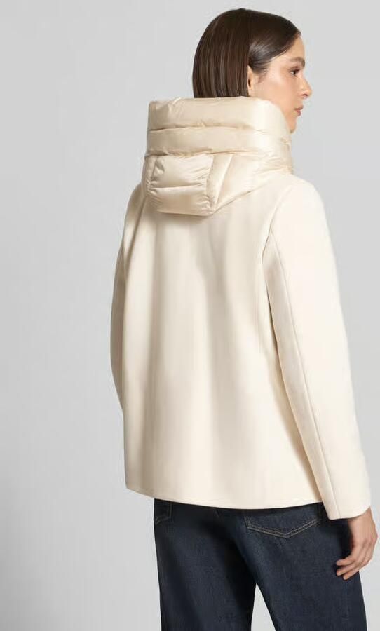Emme Regular fit jack met viscose model 'SORRISO'