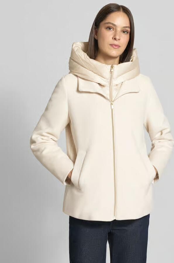 Emme Regular fit jack met viscose model 'SORRISO' - Foto 2