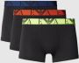 Emporio Armani Cotton Stretch Boxer Tripack Zwart Multicolor Heren - Thumbnail 2