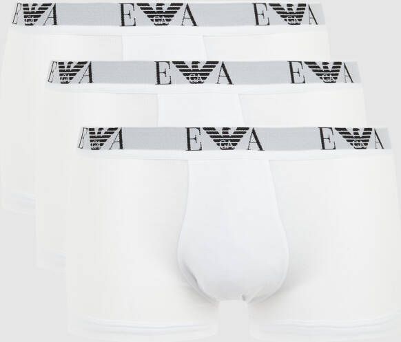 Emporio Armani Upgrade je ondergoed met stijlvolle onderkleding voor mannen White Heren