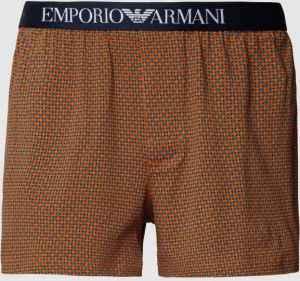 Emporio Armani Boxershorts met logo in band