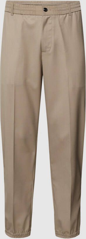 Emporio Armani Broek met persplooien