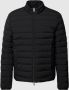 Emporio Armani Paddedylon Hoge Kraag Zwarte Puffer Jas Black Heren - Thumbnail 1