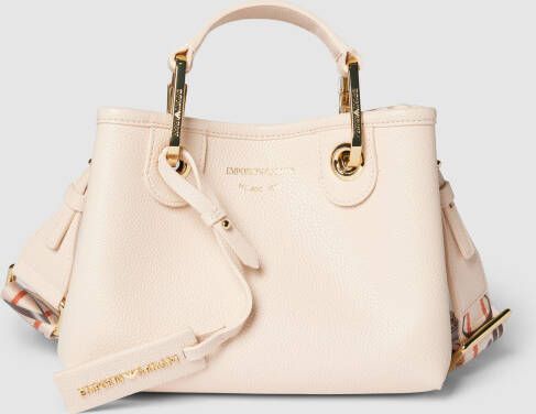 Emporio Armani Handtas met labeldetails model 'ST.CERVO'