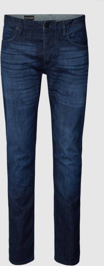 Emporio Armani Slim Fit J75 Jeans Blue Heren
