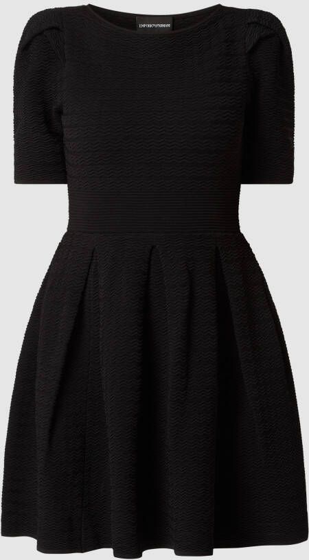 Emporio Armani Mini-jurk met pofmouwen