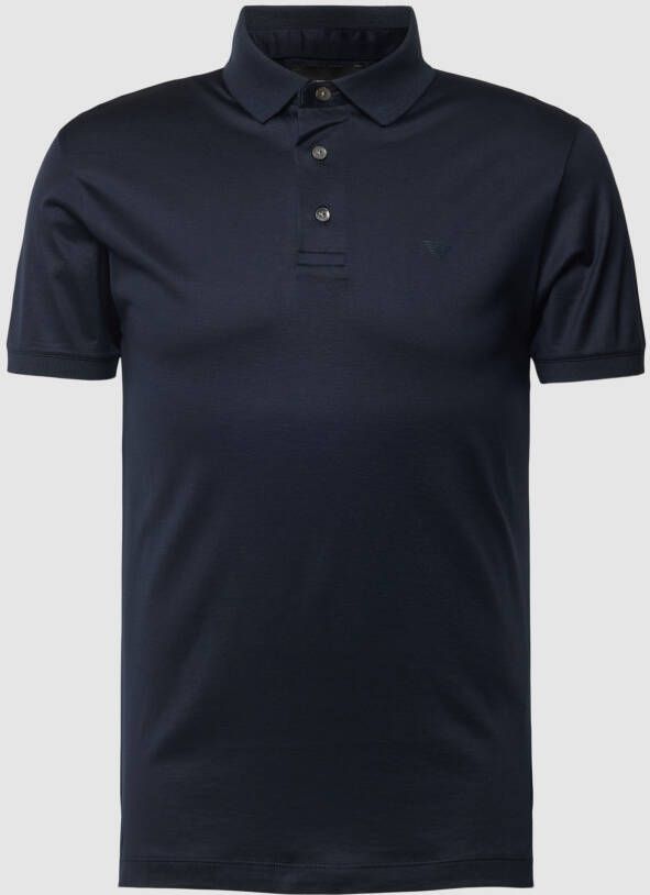 Emporio Armani T-shirts and Polos Blue Blauw Heren