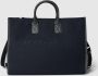 Emporio Armani Shopper met labelstitching - Thumbnail 1
