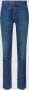 Emporio Armani 5 Zak Leggero Stretch Slim-Fit Jeans Blue Heren - Thumbnail 1