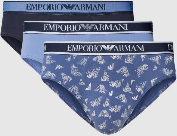Emporio Armani Slip met labeldetail in een set van 3 stuks - Foto 1