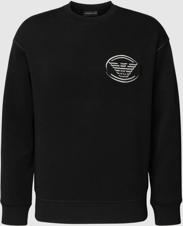 Emporio Armani Sweatshirt met contrastnaden
