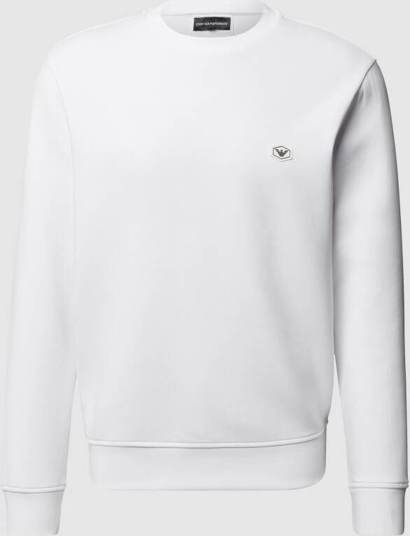 Emporio Armani Sweatshirt met labeldetail
