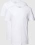 Emporio Armani T-shirt met geribde ronde hals in een set van 2 stuks - Thumbnail 2