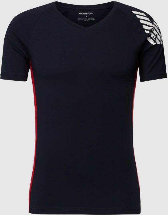 Emporio Armani T-shirt met labelprint