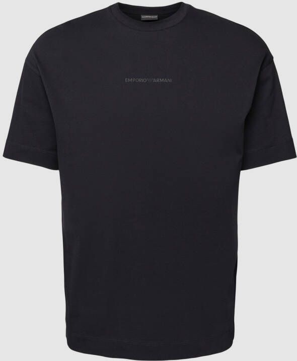 Emporio Armani T-shirt met labelprint