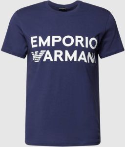 Emporio Armani T-shirt met labelprint
