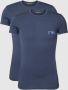 Emporio Armani T-shirt met labelprint - Thumbnail 2