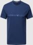 Emporio Armani T-shirt met labelprint model 'TERRY' - Thumbnail 1