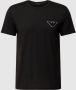 Emporio Armani Zwarte Katoenen Regular Fit T-shirts en Polos Black Heren - Thumbnail 1