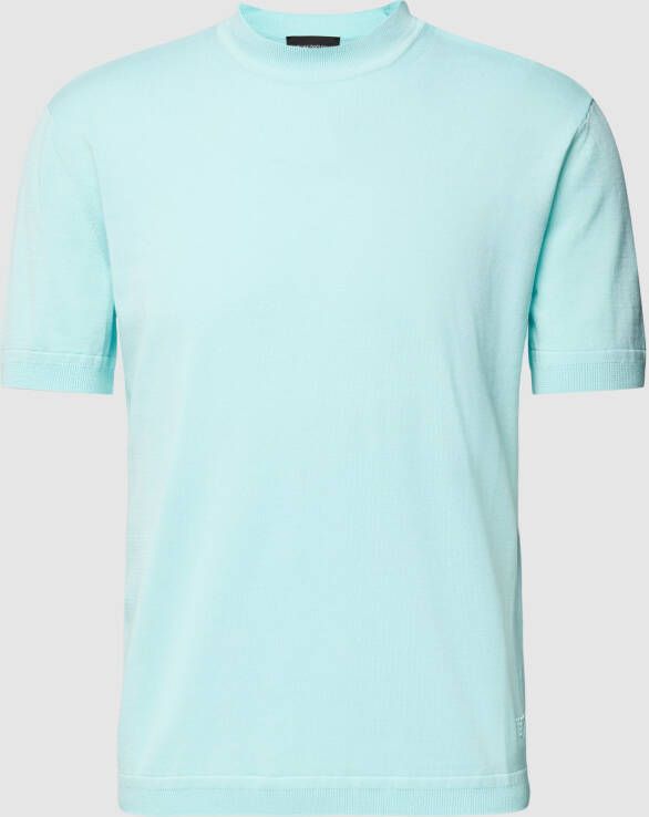 Emporio Armani T-shirt met opstaande kraag