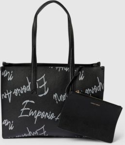 Emporio Armani Tote bag met korte hengsels model 'FRIDA'