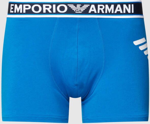 Emporio Armani Trunks met labelprint
