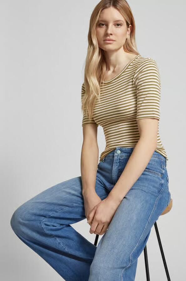 Esmé studios T-shirt met streepmotief model 'Blossom' - Foto 3