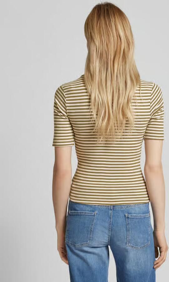 Esmé studios T-shirt met streepmotief model 'Blossom'