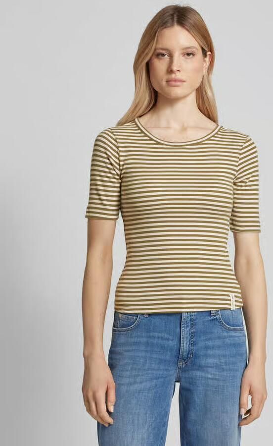 Esmé studios T-shirt met streepmotief model 'Blossom' - Foto 4
