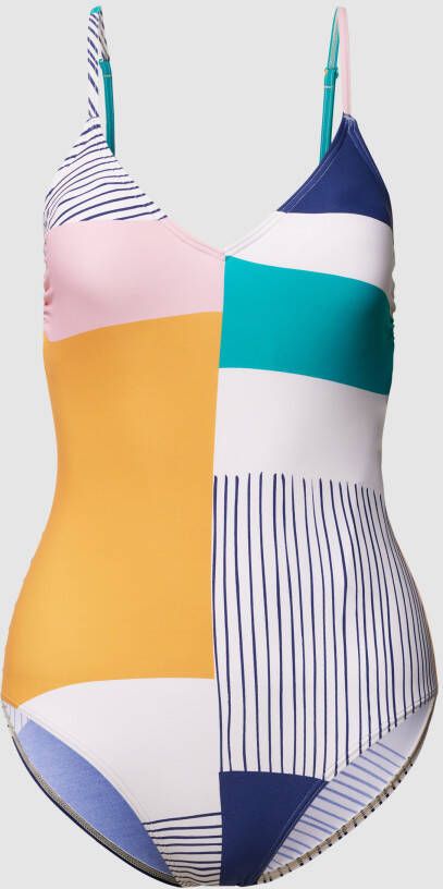 Esprit Badpak in colour-blocking-design