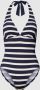ESPRIT Women Beach badpak donkerblauw wit - Thumbnail 2