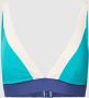 ESPRIT Women Beach voorgevormde bikinitop blauw wit donkerblauw - Thumbnail 2