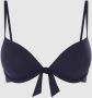 ESPRIT Women Beach niet-voorgevormde beugel bikinitop donkerblauw - Thumbnail 2