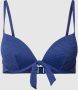 ESPRIT Women Beach beugel bikinitop met textuur blauw - Thumbnail 2