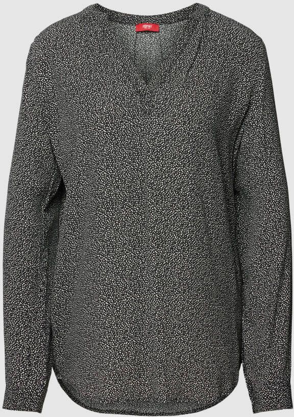 Esprit Lenzing™ Ecovero™ Blouse voor vrouwen Grijs Dames