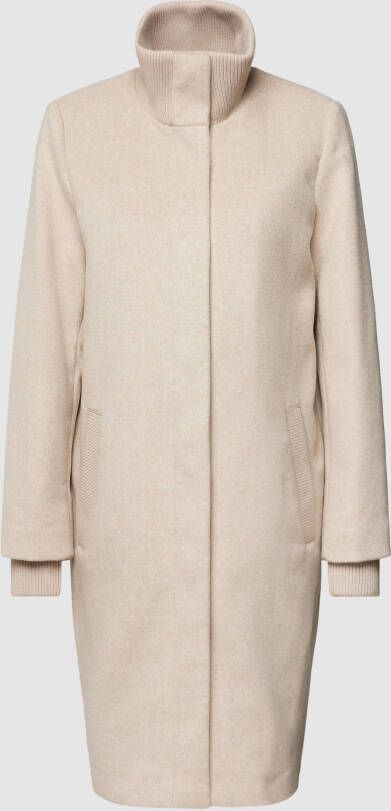 Esprit collection Lange jas met steekzakken opzij
