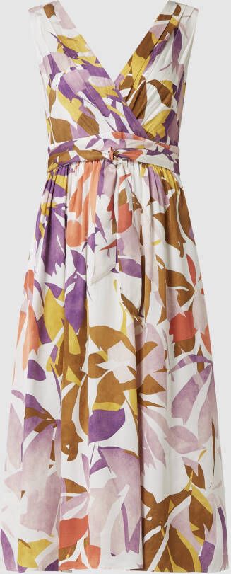 Esprit collection Midi-jurk in wikkellook