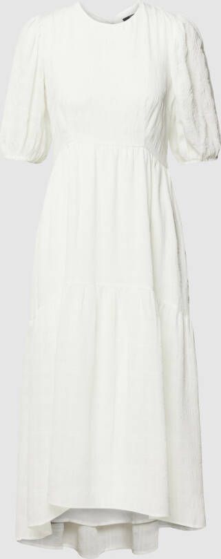 Esprit collection Midi-jurk met structuurmotief
