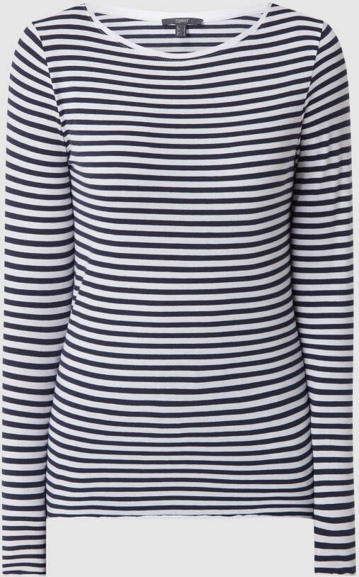 Esprit collection Shirt met lange mouwen met streepmotief