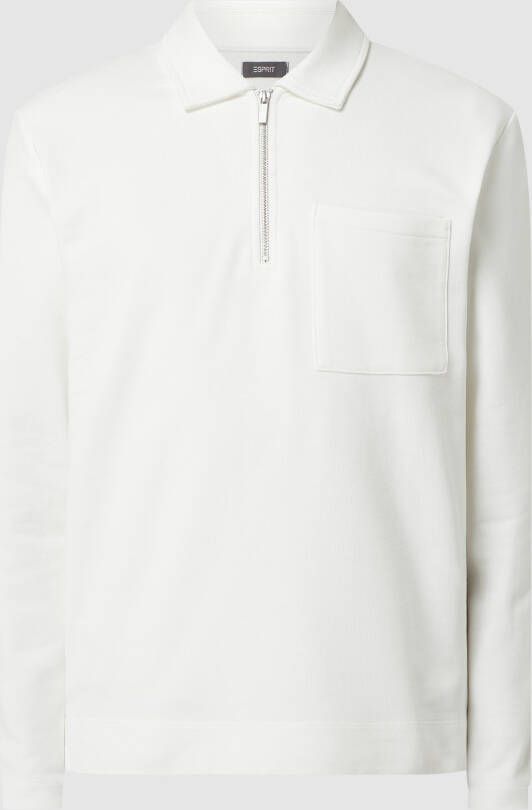 Esprit collection Sweatshirt met borstzak