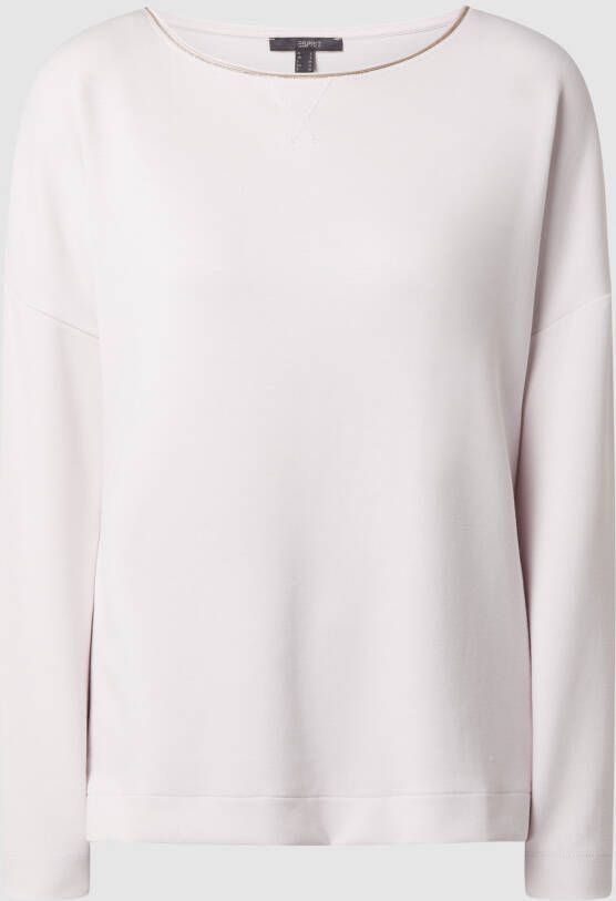 Esprit collection Sweatshirt met kapmouwen