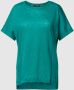 Esprit collection T-shirt van puur linnen met labeldetail - Thumbnail 1