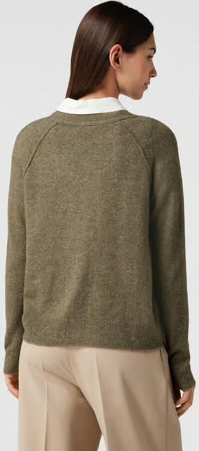 Esprit Gebreid jack met V-hals