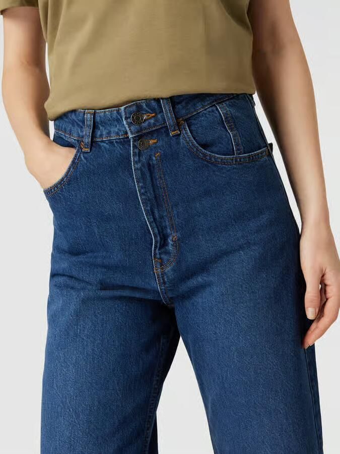 Esprit 5-pocketsjeans met wijde pijpen
