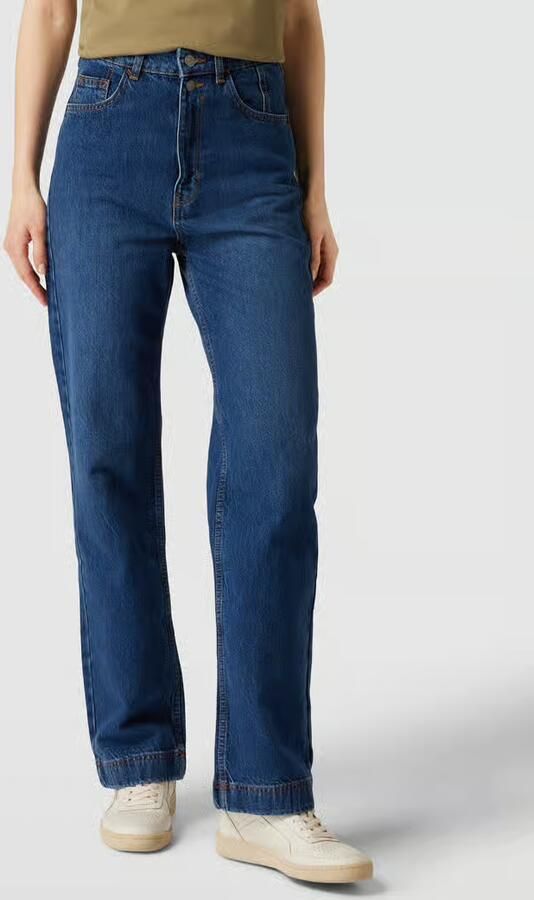 Esprit 5-pocketsjeans met wijde pijpen - Foto 3
