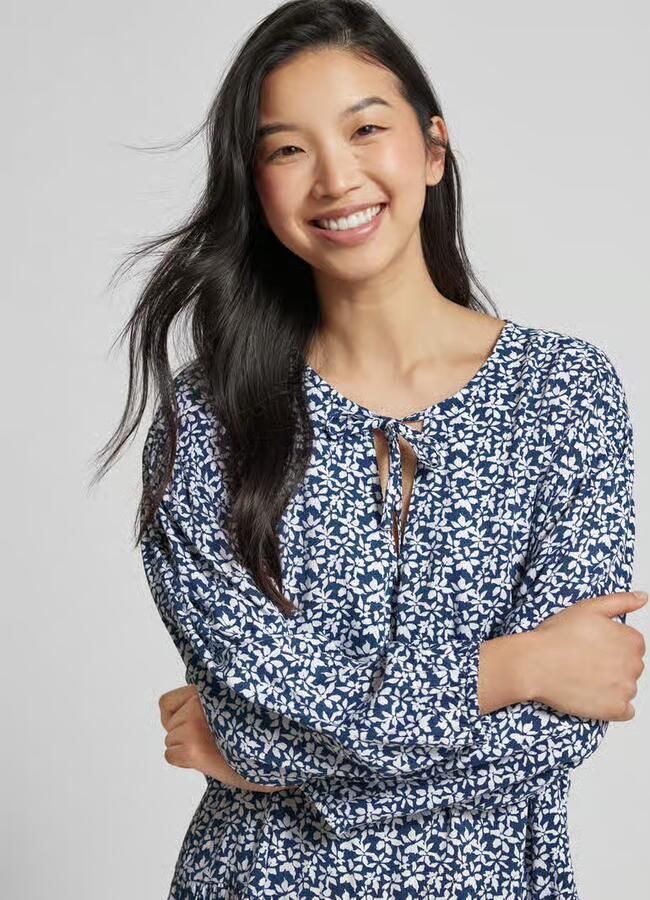 Esprit Mini-jurk met all-over bloemenprint model 'CALUSA BEACH'