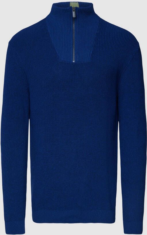 Esprit Gebreide pullover met schipperskraag
