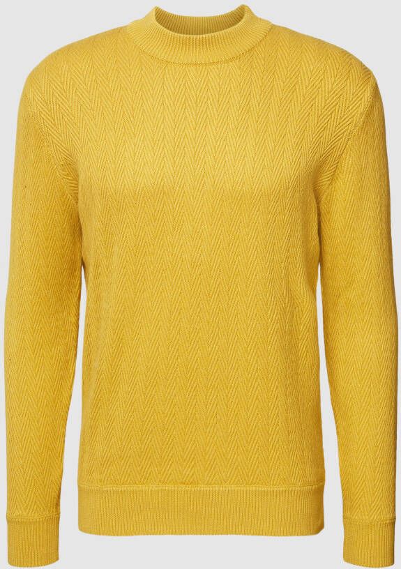 Esprit Gebreide pullover met structuurmotief