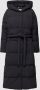 Esprit Gewatteerde lange jas met tailleriem model 'Puffer Mantel' - Thumbnail 1