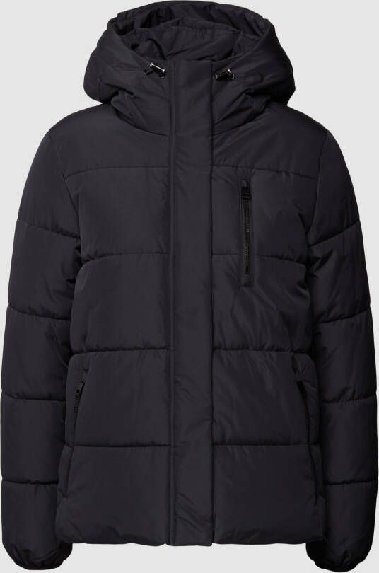 Esprit Lange jas met capuchon model 'Puffer'